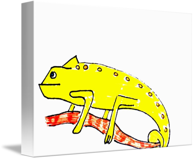 Lounging by deb bagoy. Lizard clipart southwest