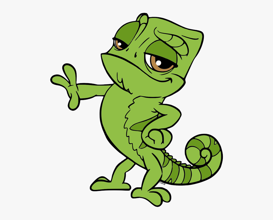 lizard clipart tangled character