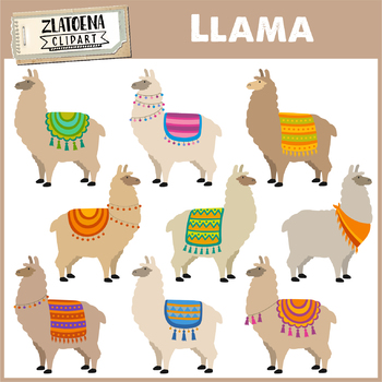 Alpaca clipart cute. Llama clip art llamas
