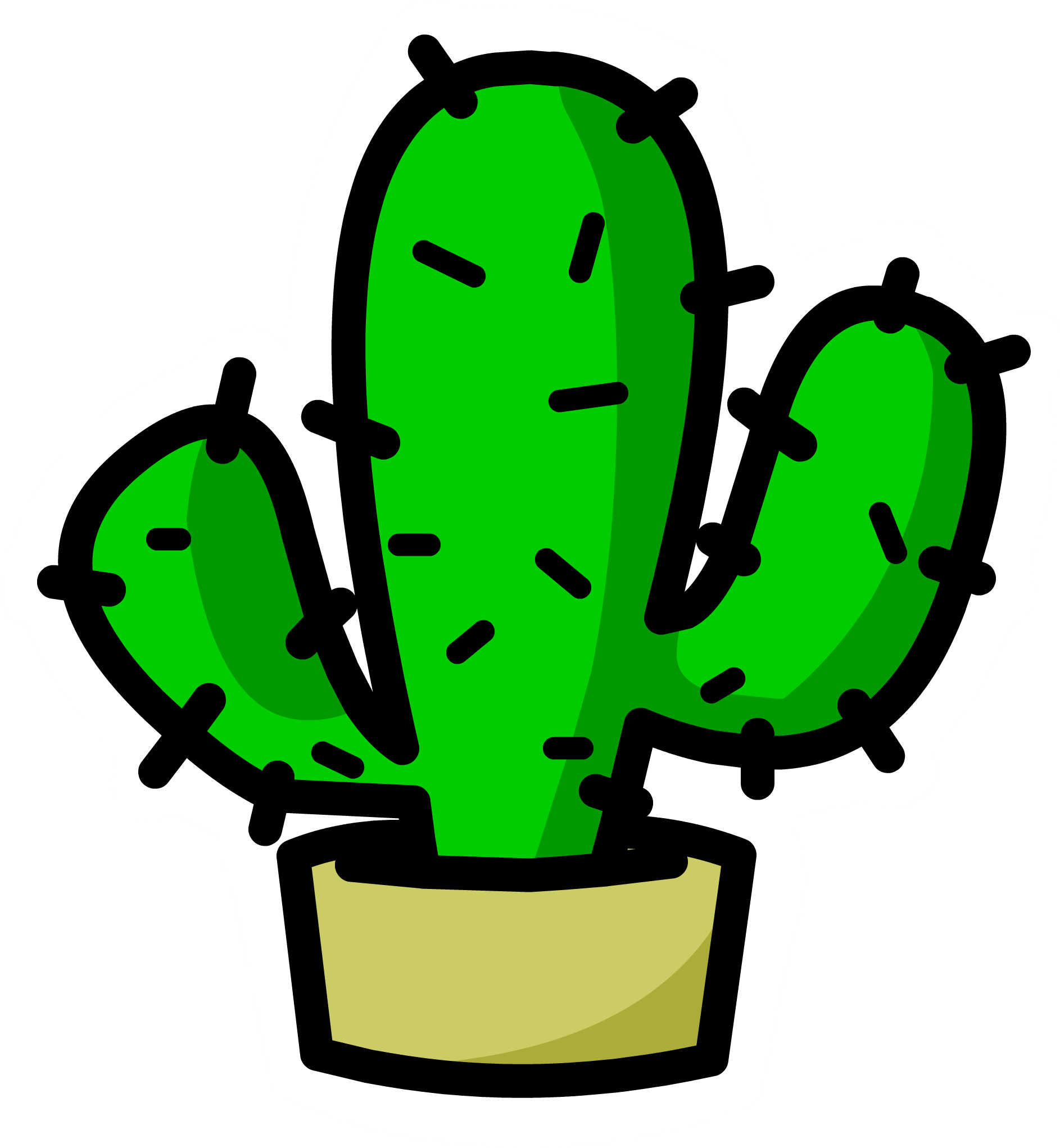 margarita clipart cactus