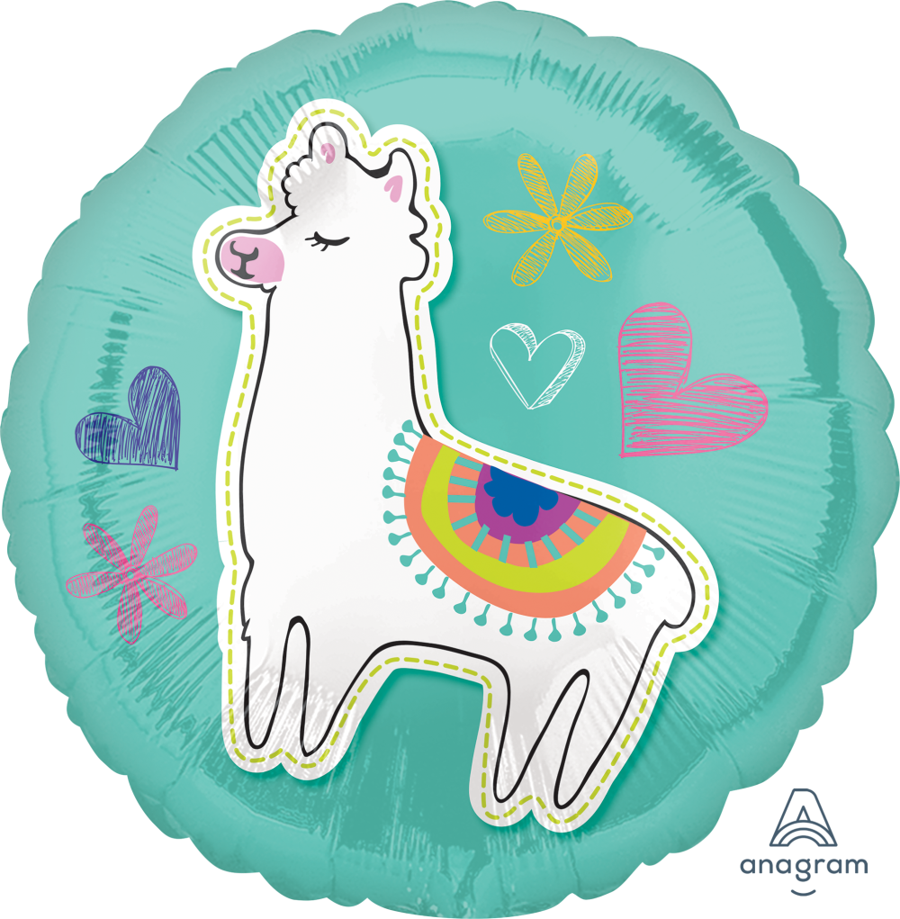 llama clipart party