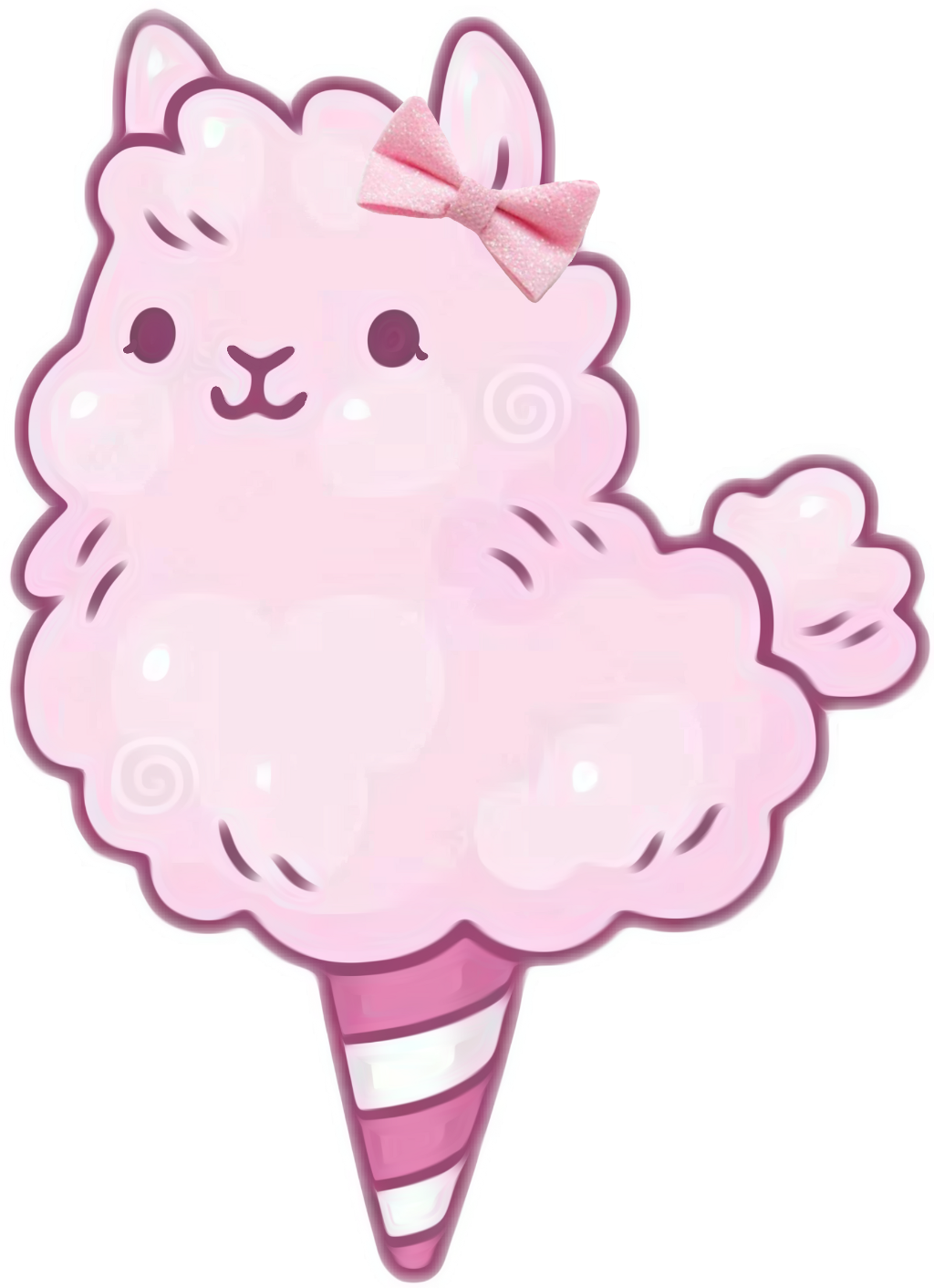 Sticker by hailey renee. Llama clipart picsart