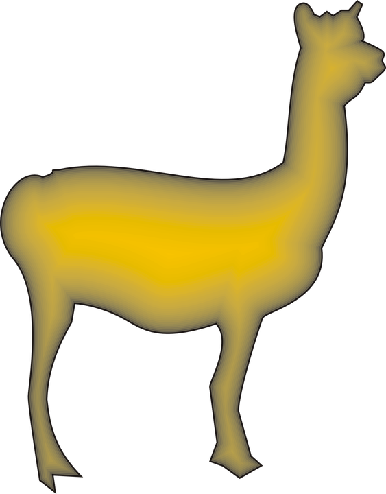 llama clipart shangri