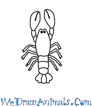 lobster clipart easy draw