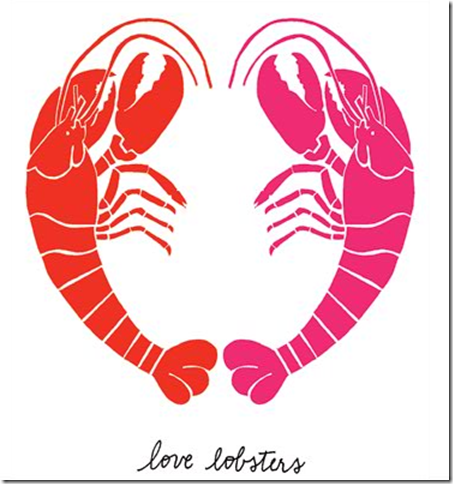 lobster clipart heart