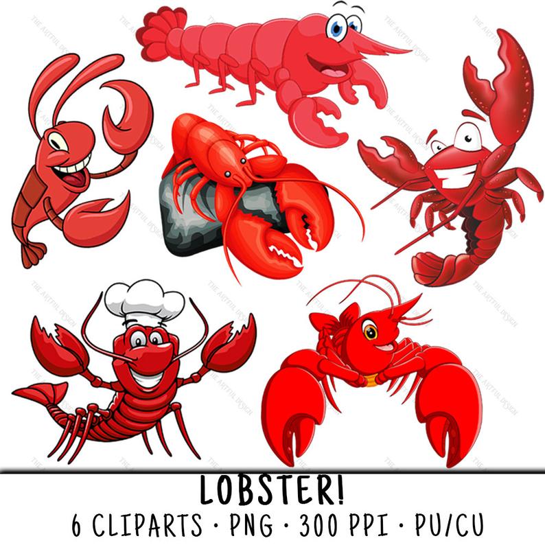 lobster clipart seafood