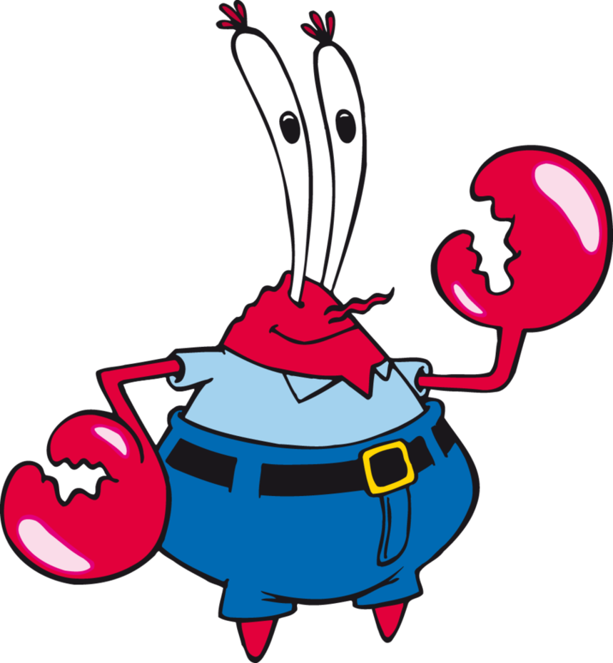 lobster clipart spongebob squarepants character