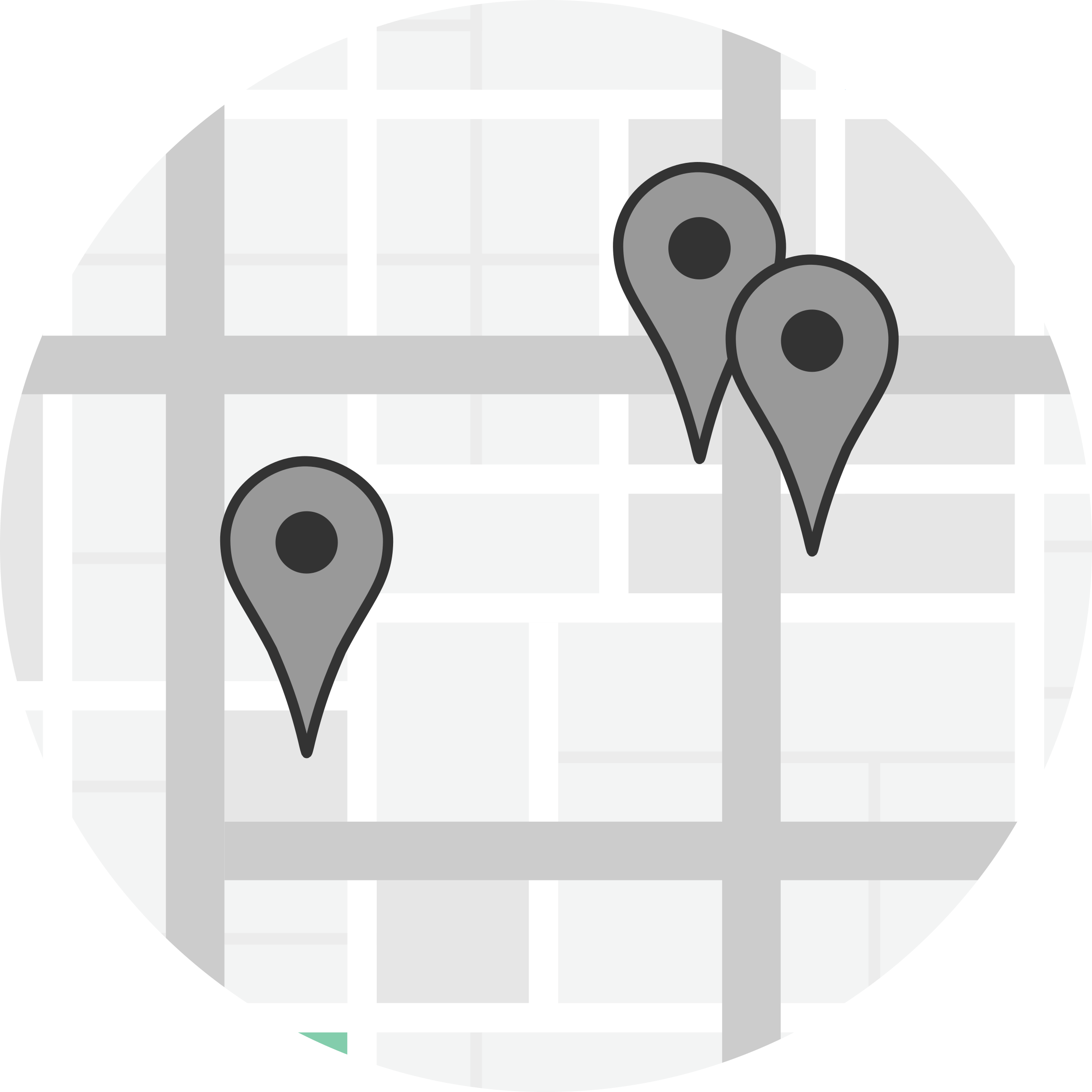 location clipart flat map