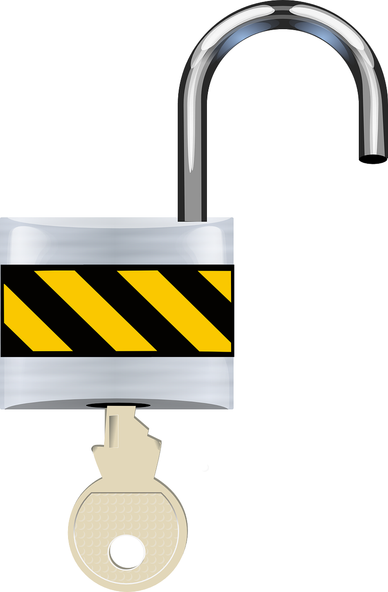 lock clipart access