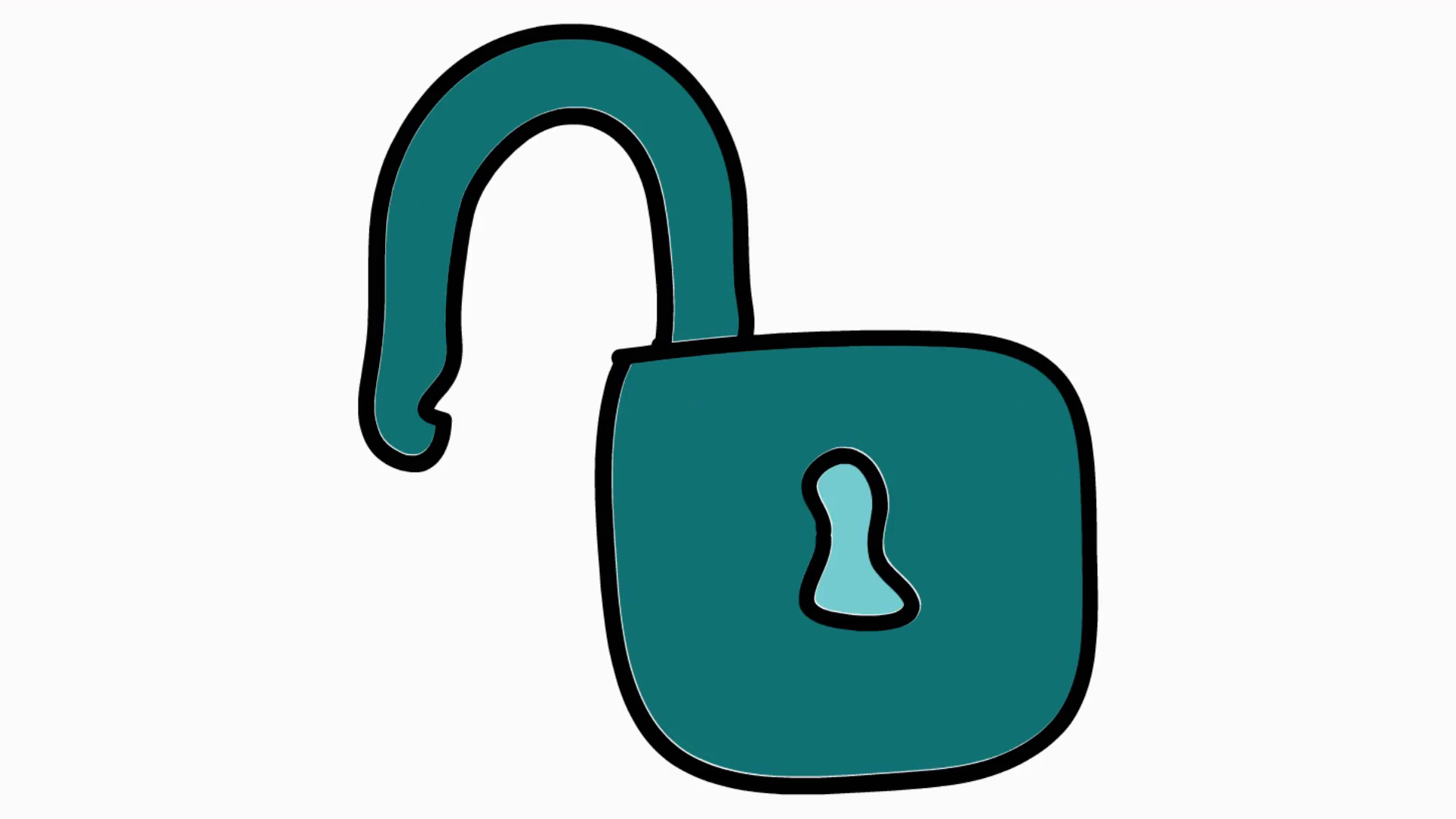 lock clipart animated