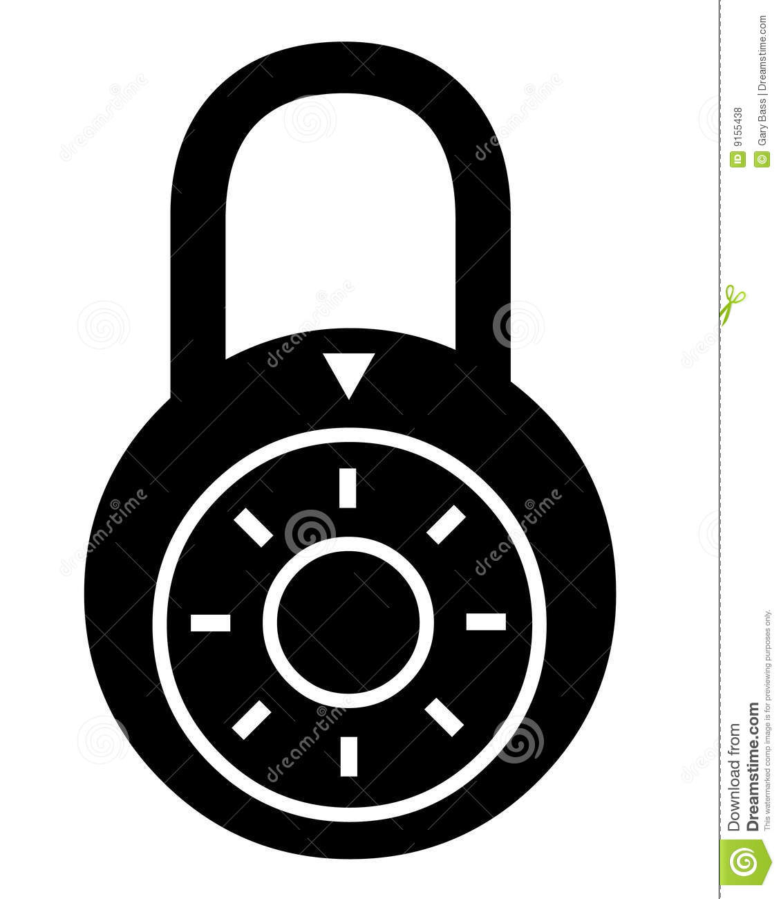 lock clipart combination lock