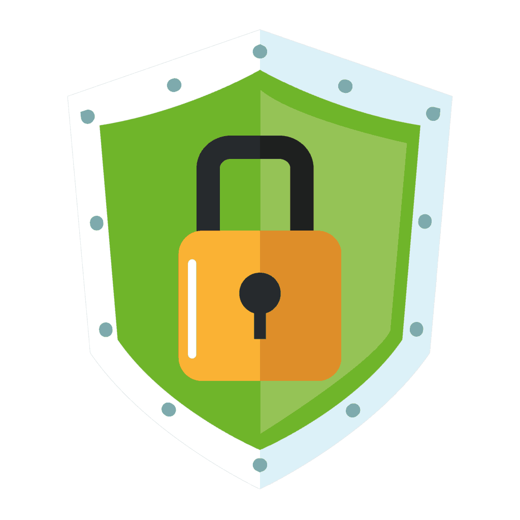 padlock clipart data security