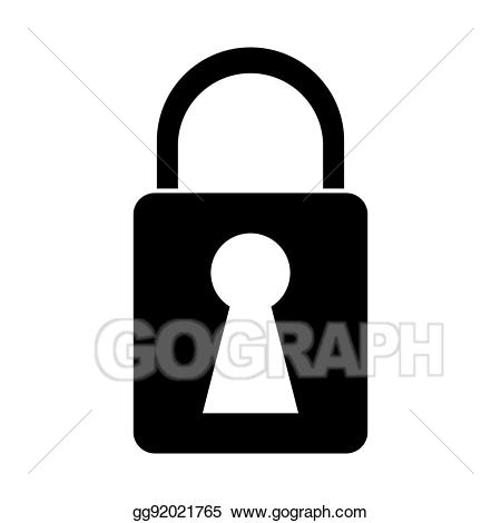 lock clipart digital