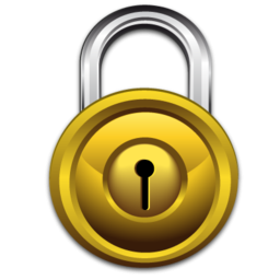 padlock clipart gold lock