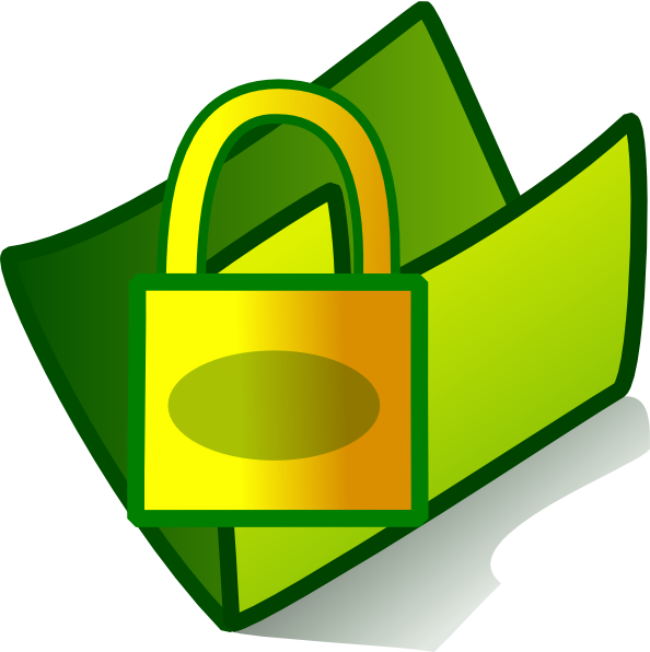 lock clipart green lock