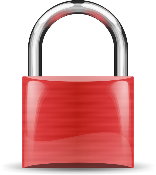 lock clipart number lock