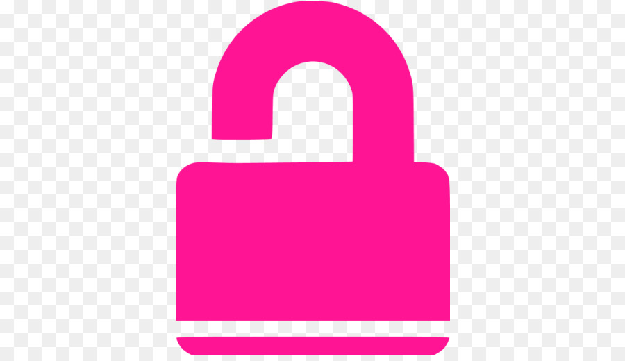 padlock clipart pink