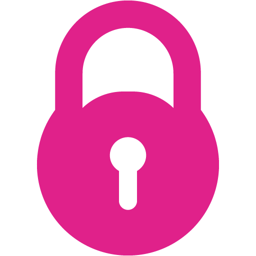 Lock clipart pink. Barbie icon free icons
