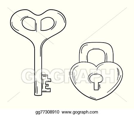 lock clipart shape