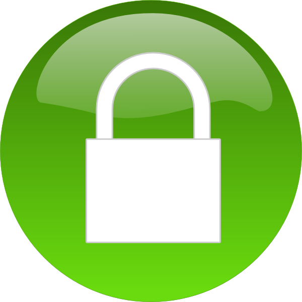 lock clipart simple