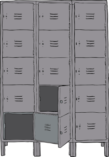 locker clipart animated