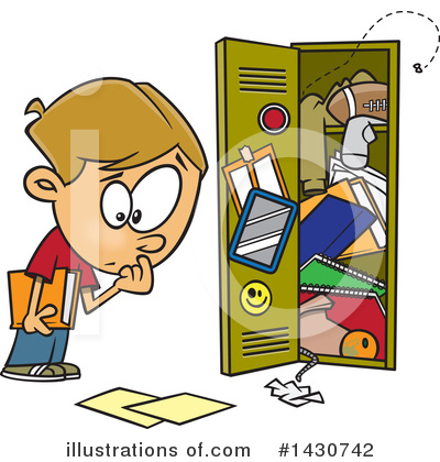 Locker clipart clip art. Lockers illustration by pams