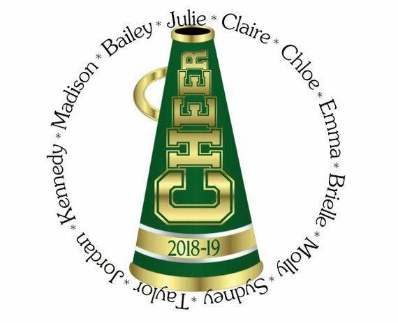 Locker clipart personalized. Cheer megaphone clip art