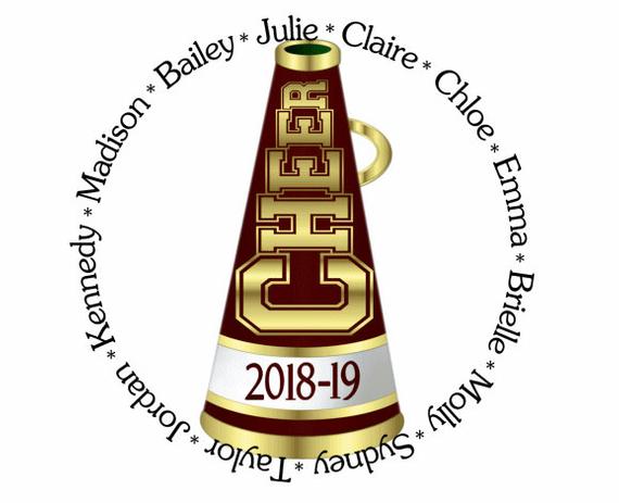 Locker clipart personalized. Cheer megaphone clip art