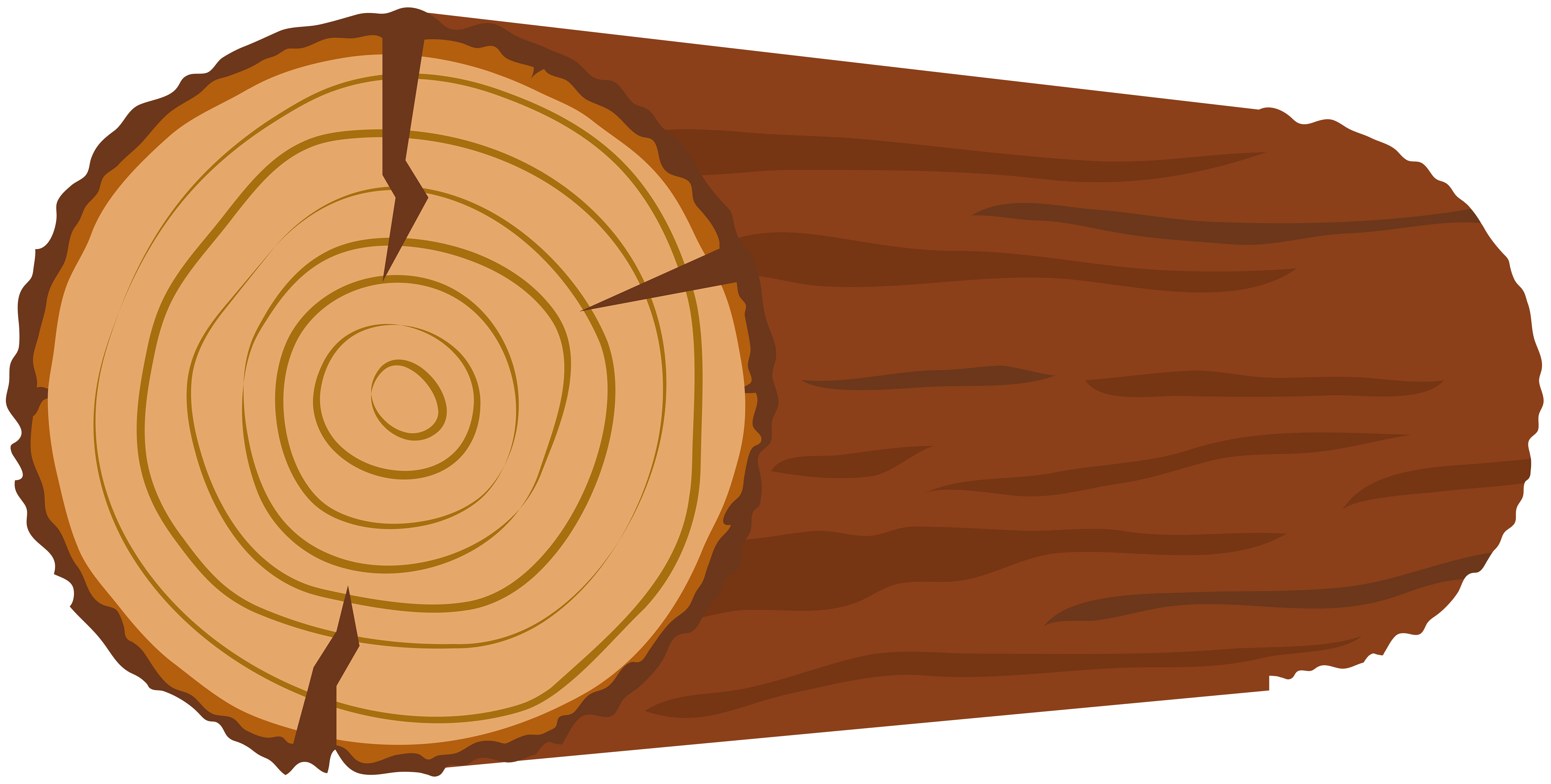 logs clipart wood