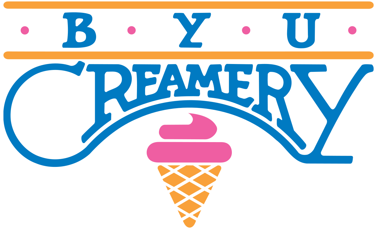 Logo clipart byu. Creamery wikipedia 