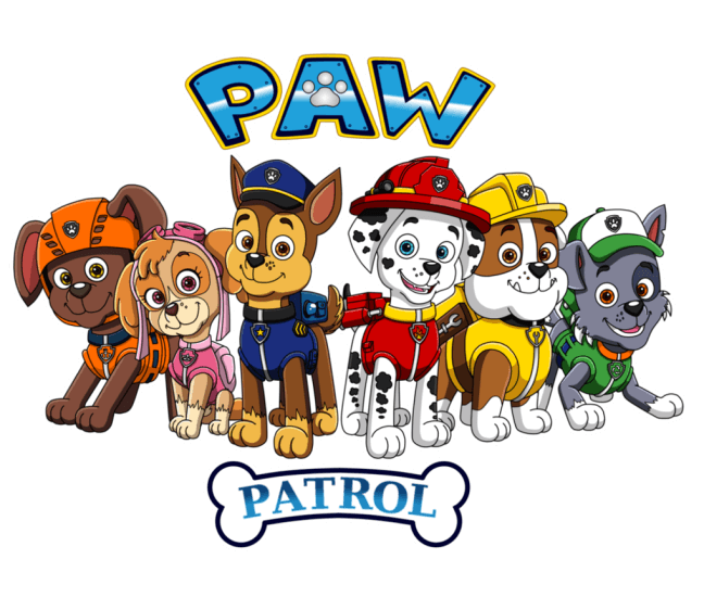 logo clipart paw patrol