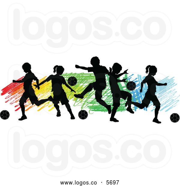 Logo clipart sport. Royalty free vector of
