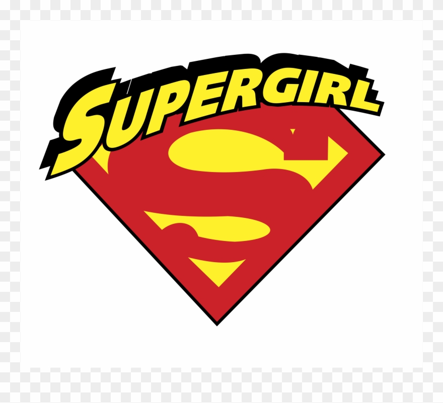supergirl clipart logo