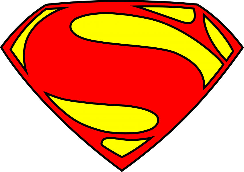 Free real and vector. Logo clipart superman