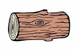 logs clipart big wood