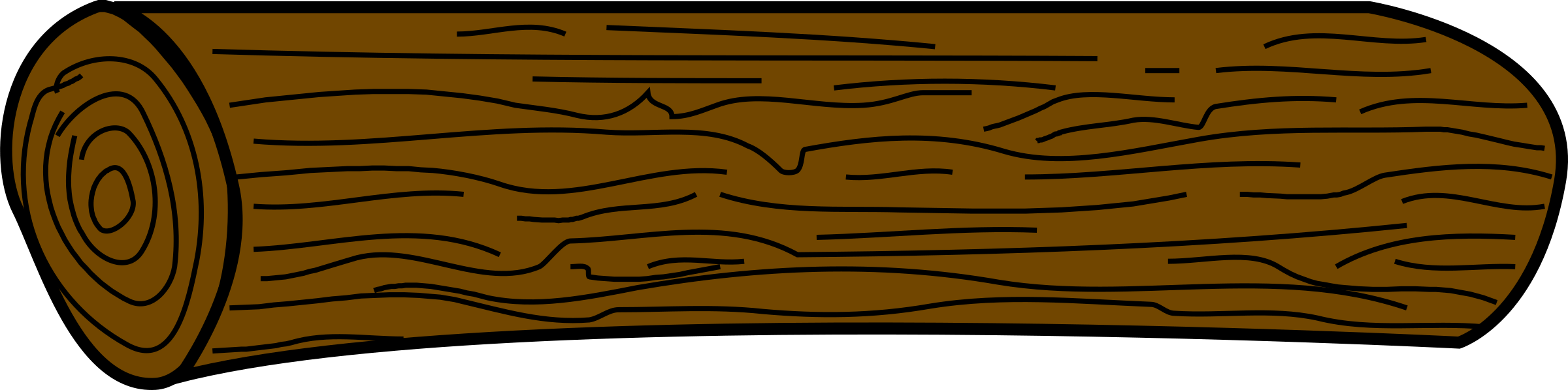 logs clipart brown