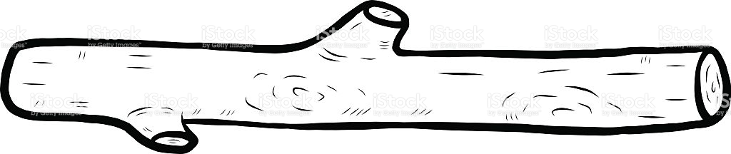 Log cabin black and. Logs clipart firewood
