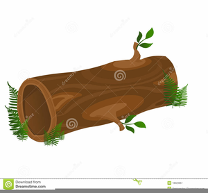 logs clipart speckled