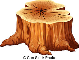logs clipart tree