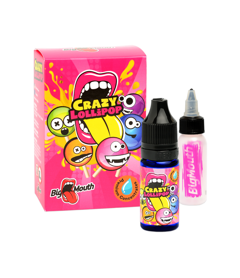Crazy big mouth liquids. Lollipop clipart flavor