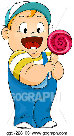 lollipop clipart kid
