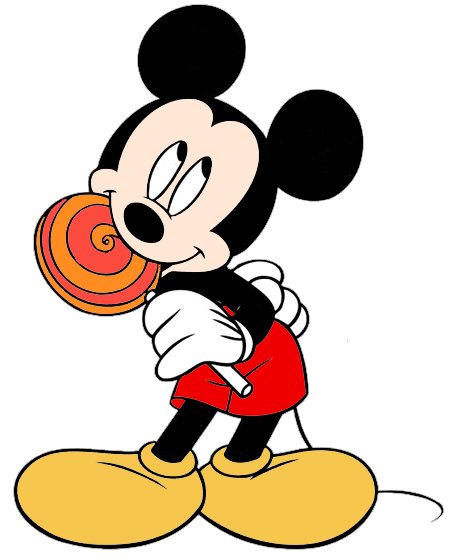 Eating his and walt. Lollipop clipart mickey mouse ear