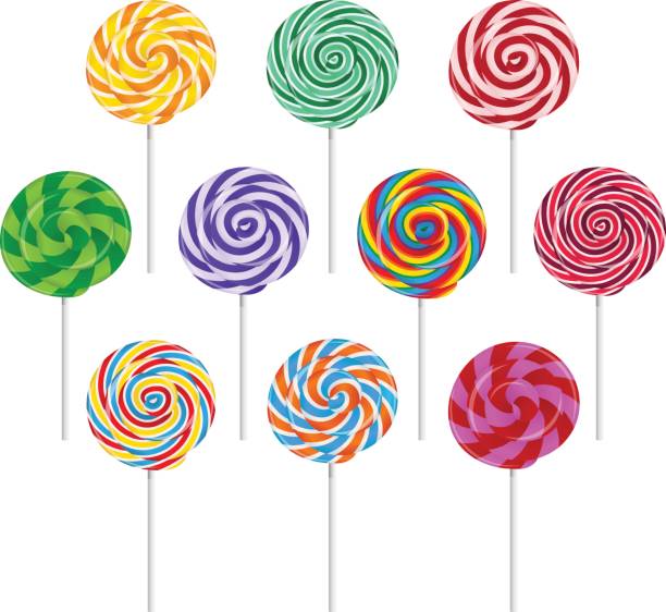 lollipop clipart seven
