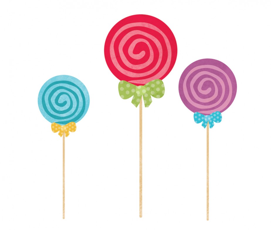 X free clip art. Lollipop clipart vintage