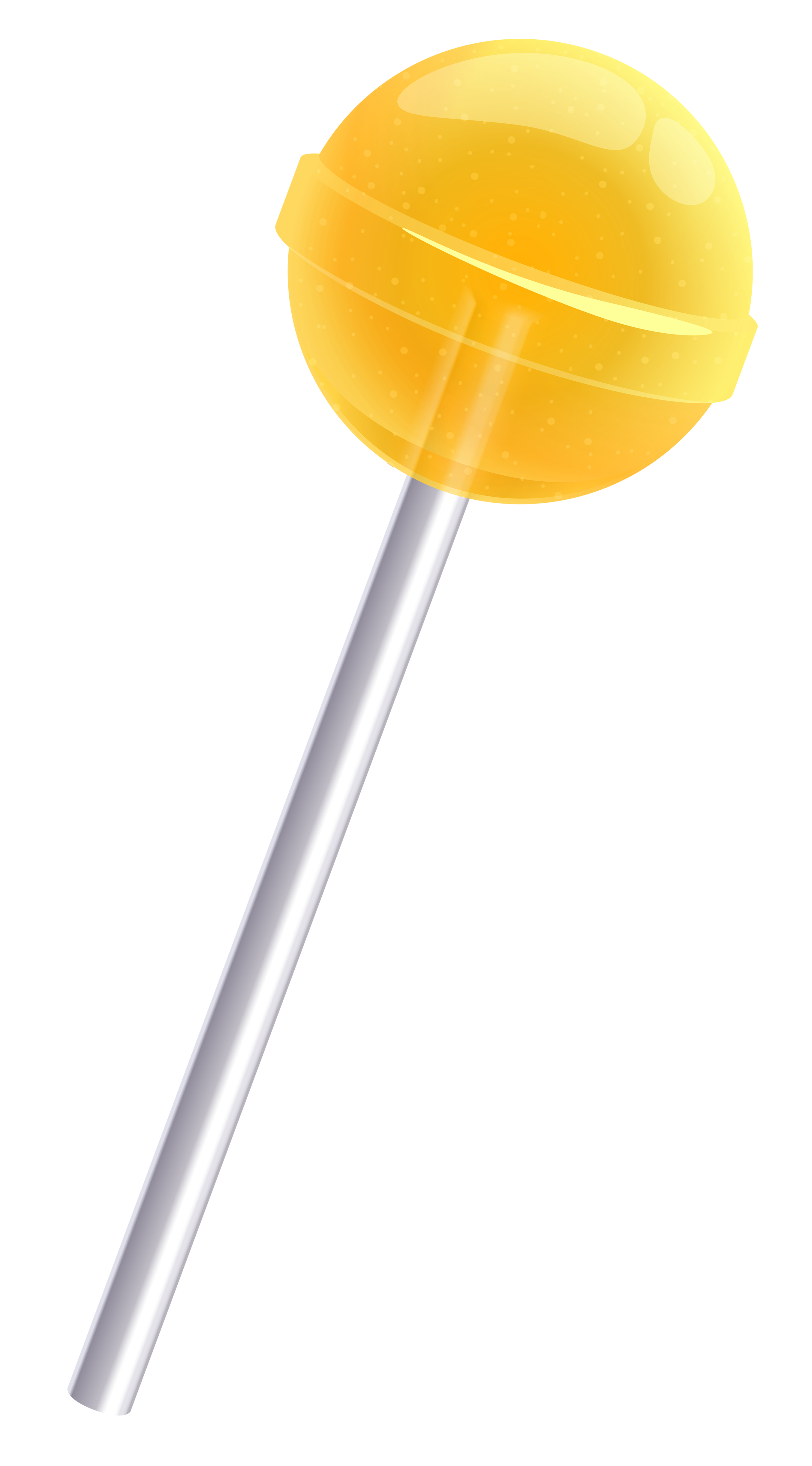 lollipop clipart yellow