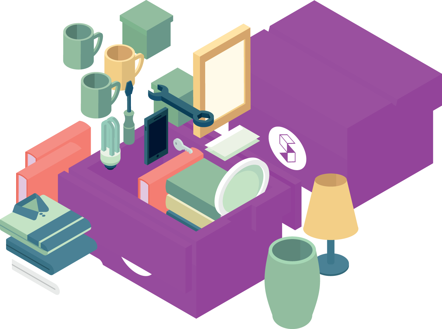 London clipart art work. Storage in just a