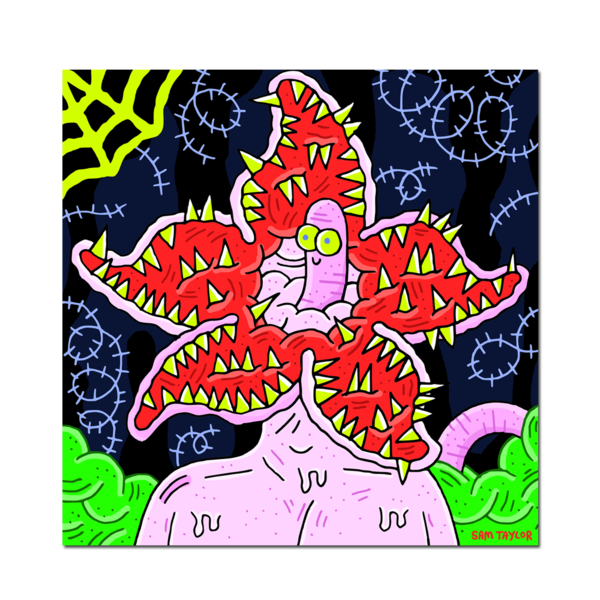 London clipart art work. Artwork beach sam taylor