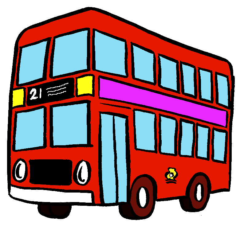 london clipart bus uk