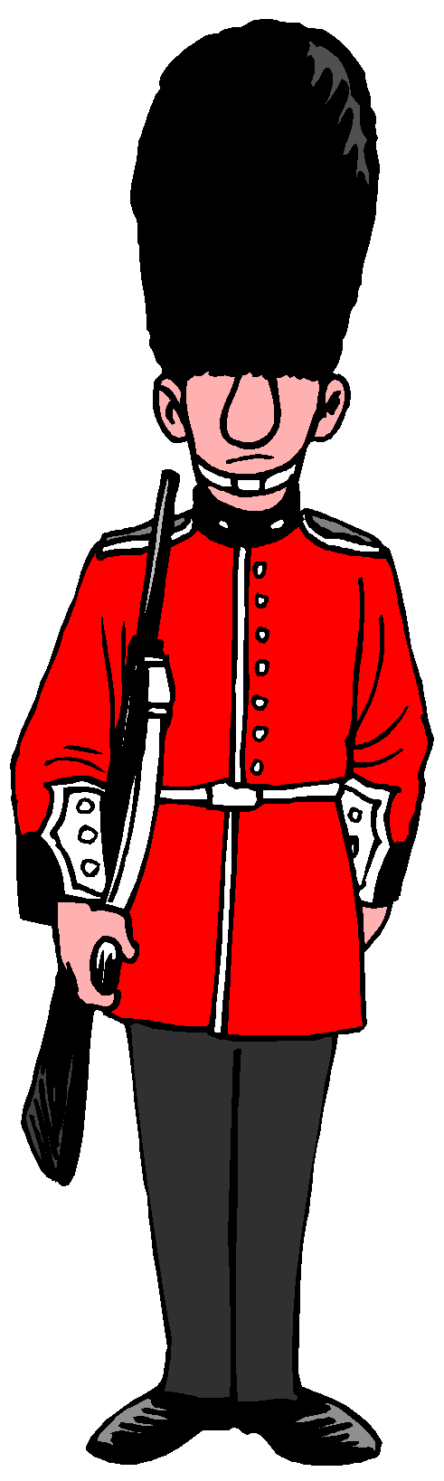 london clipart guards