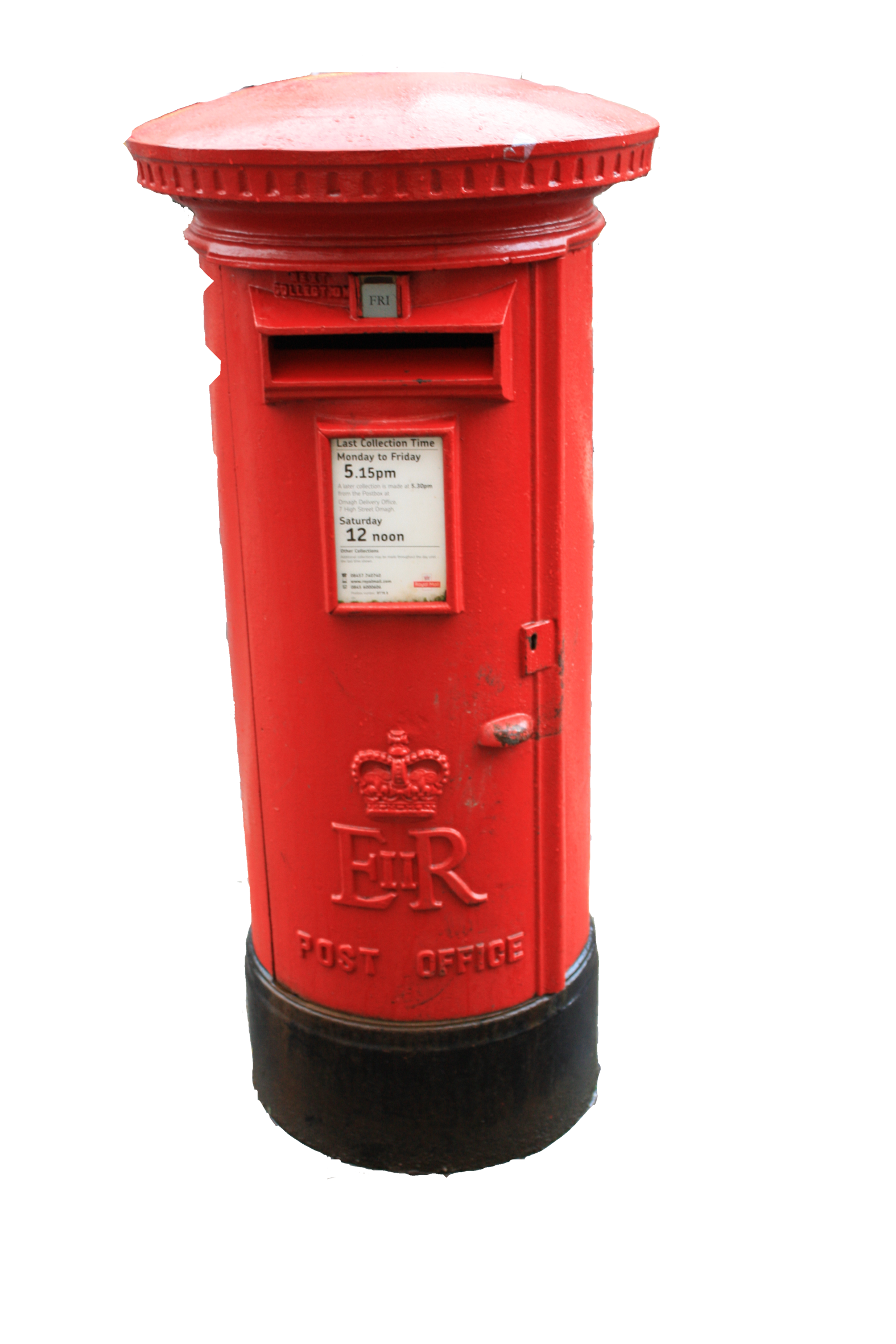 mail clipart red mailbox